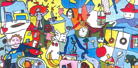 Malling Skole maleri