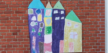 Malling Skole facadekunst